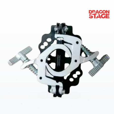 Slimline Quick Trigger Dual Truss Clamp Folding Plate Outdoor Stage Light Lamp Clamp for Moving Heads Stage Lighting