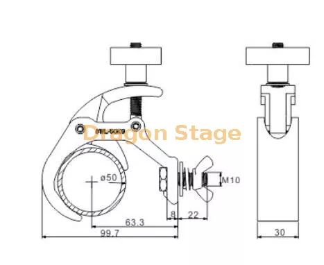 48–51mm Aluminium Quick Rig Clamp5.webp