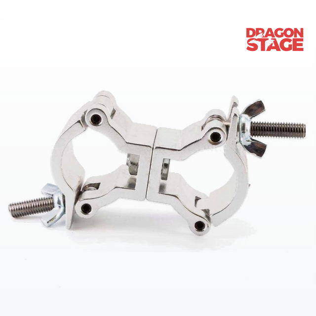 250kg Double Aluminum Swivel Coupler for Stage Lighting & 35–40mm Truss Tubes