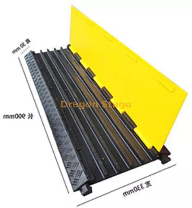 5-hole Rubber Cable Ramp Protective Board5.webp