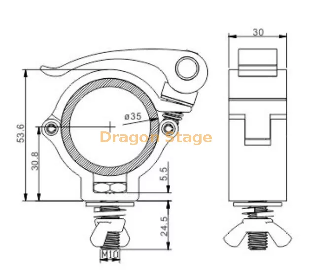 Quick-Release Aluminium Half Coupler8.webp