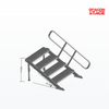Aluminum Stage Stairs Handrails for Portable Event Stage Access