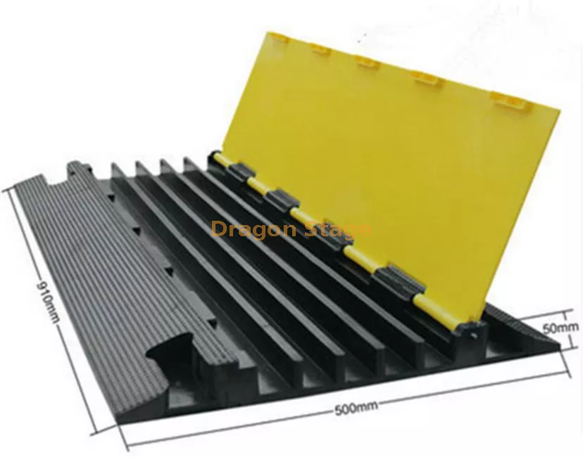 5-hole Rubber Cable Ramp Protective Board6.webp
