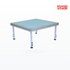 1x1m Clear Quick Stage Platform with No Center Support – Tempered Glass or Acrylic Glass Deck