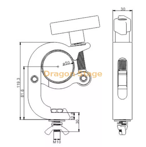 6061 Aluminium Trigger Clamp6.webp
