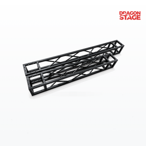 Black 8x8in Aluminum Bolt Box Truss for DJ Lighting & Event Setup – Custom Length