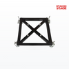Steel Black Truss Base Plate for Aluminum Spigot Truss 290/289/390/400mm truss 500x600mm truss 520x760mm truss 600x760mm truss for Modular Display
