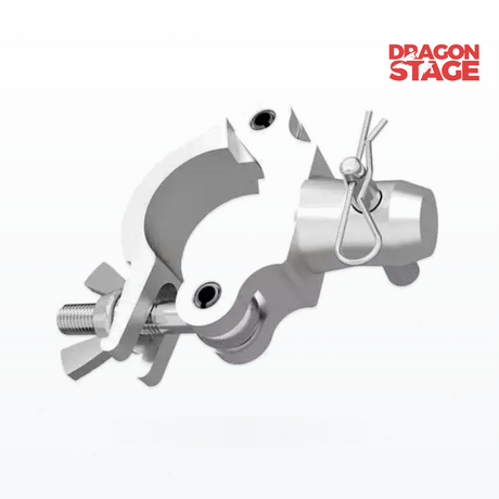 Global Truss Medium Duty Narrow Half Coupler Clamp Box Truss Adjustable Pipe Clamp Modular 3X Rapid U Grid
