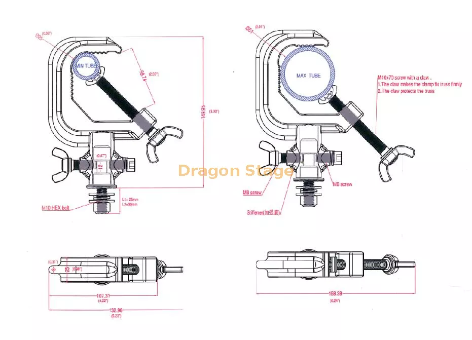 Aluminium Stage Lighting Clamp3.webp