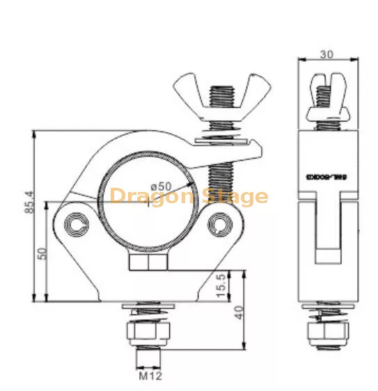 Heavy Duty Aluminum Truss Clamp3.webp