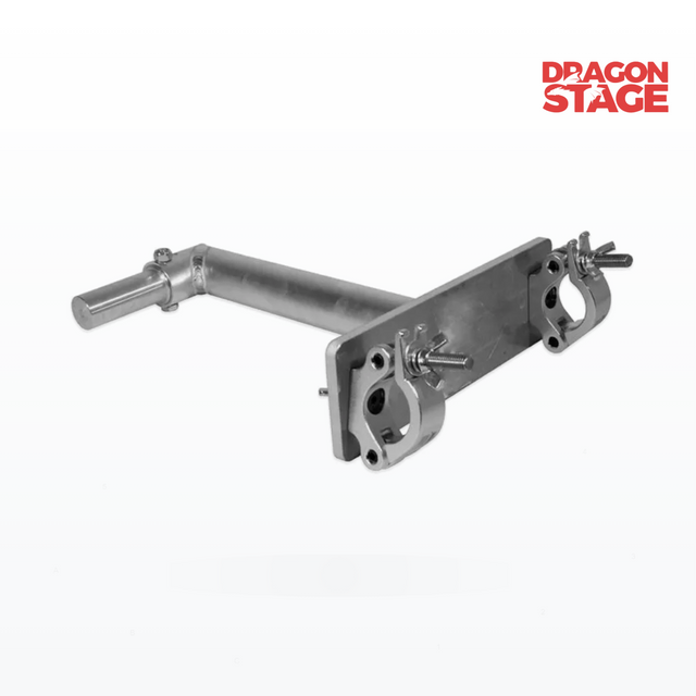 DT-F34 Aluminum Truss Speaker Mount, Vertical Truss Tower Attachment for Truss Tower Speaker Hanging