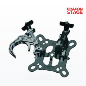 Compact Folding Lighting Hook for Moving Heads, Touring Productions & Festival Stages