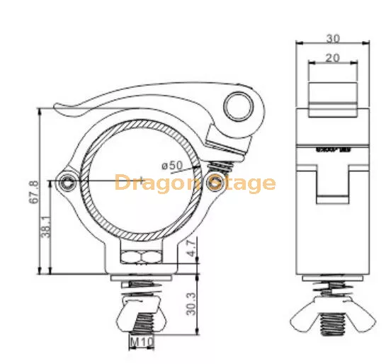 6061 Aluminium Mini Quick Clamp5.webp