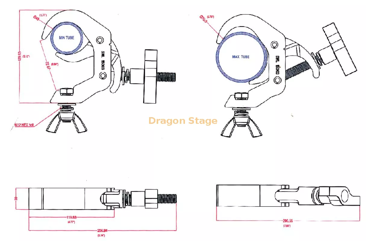 200kg Aluminium Truss Clamp5.webp