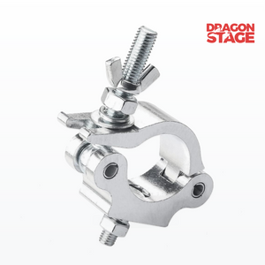 300kg Compact Aluminum Tube Clamp for Event Lighting and 35–40mm Pipe Mounting