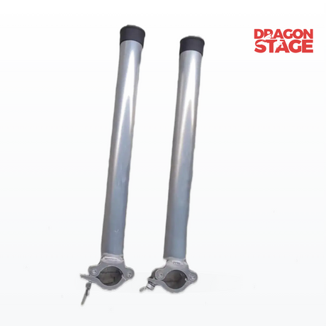 290mm Aluminum Truss Boom Arm Pole with Pro Clamp & Truss Connector for Live Show Side Luminaire Rigging