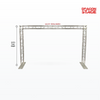 4.4m Wide Aluminum DJ Lighting Goalpost Truss Kit with 6-Way Corner Cubes