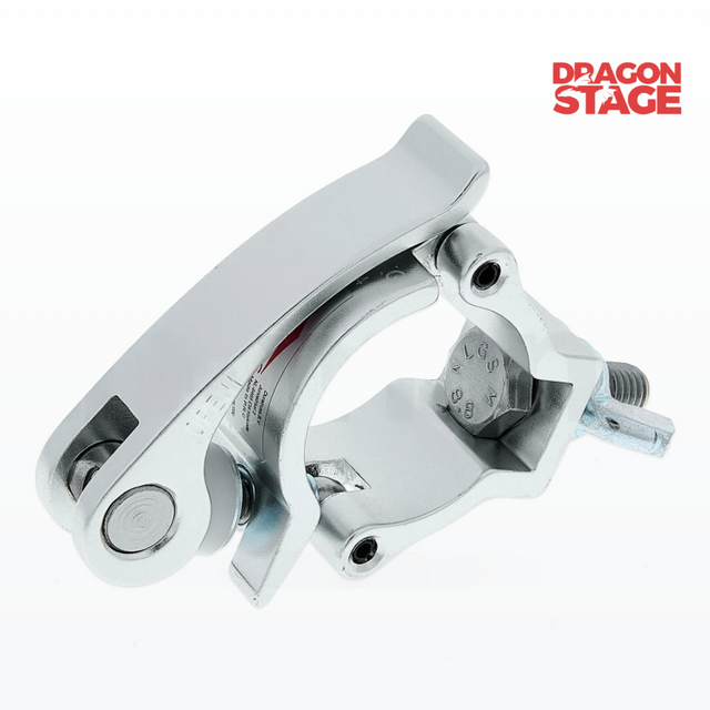 Quick-Release Aluminium Half Coupler for DJ Booths, Small Stage Trusses & Lighting Setups