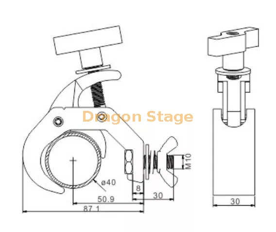 Lightweight Aluminium Self-Locking Clamp3.webp