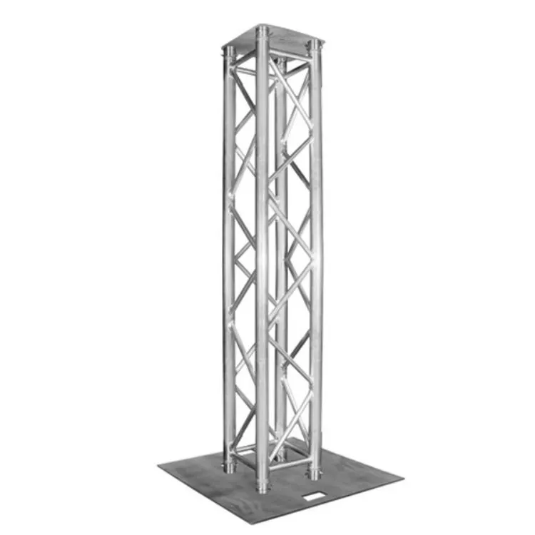 Aluminum 8.20ft Bands Totem Truss with base plate.webp