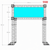Modular Aluminum Box Truss System for Trail Running Events Start & Finish Line Archway Outdoor Sports Event Truss Structure
