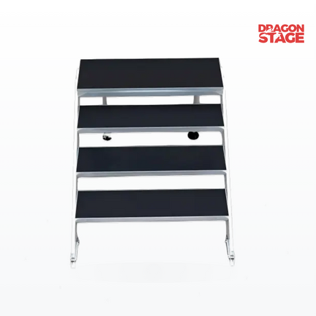 Aluminum Adjustable Portable Stage Stairs 0.4-2m for Performance Platform
