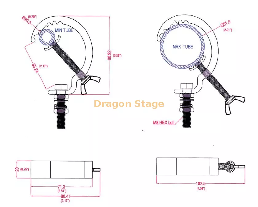 20kg Aluminum Stage Light Clamp5.webp