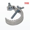 Silver Aluminum Stage Light Clamp, Outdoor Lamp Clamp Pliers & Spare Parts for Outdoor Stage Luminaire Fastening