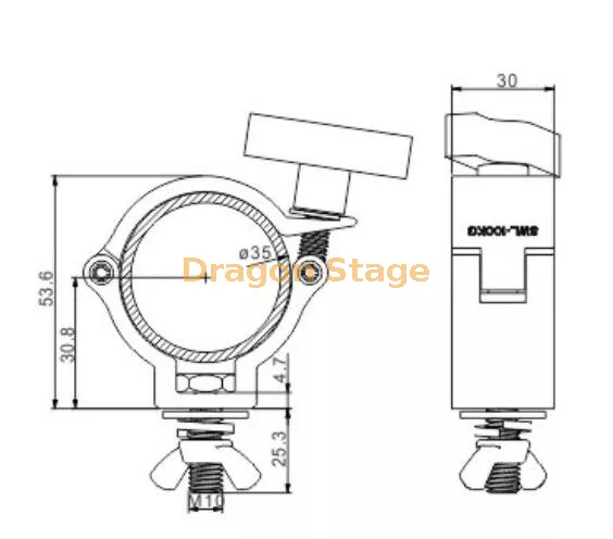 6061 Aluminium Truss Clamp3.webp