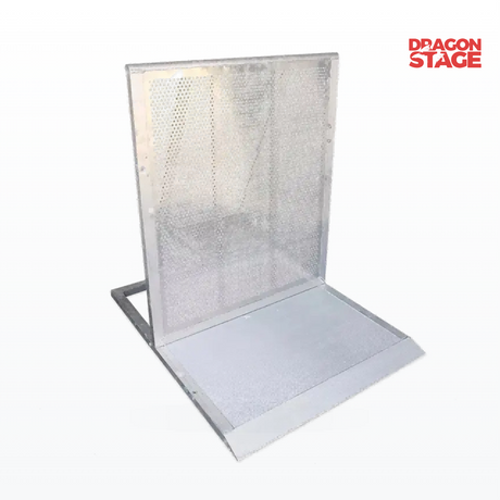 Aluminum Stage Crowd Control Barrier, Security Fence & Gate Access Control Barricade for Festival & Gig Site Safety