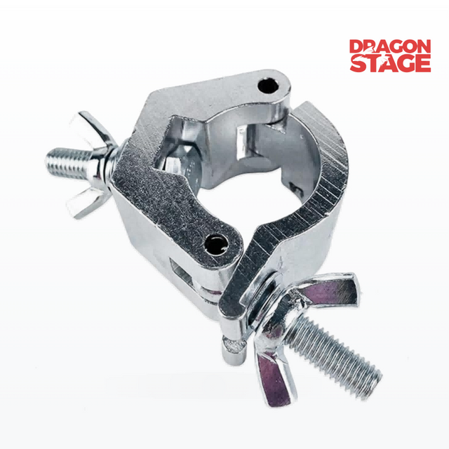 100kg Compact Aluminium Pipe Clamp for Exhibition Stands and Event Lighting