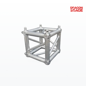 Aluminum Spigot 6 Ways Corner Truss Cube Connector 300x300mm / 289x289mm for Booth Framework