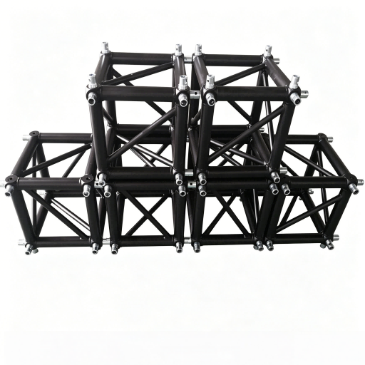 black 389mm spigot truss cube.png
