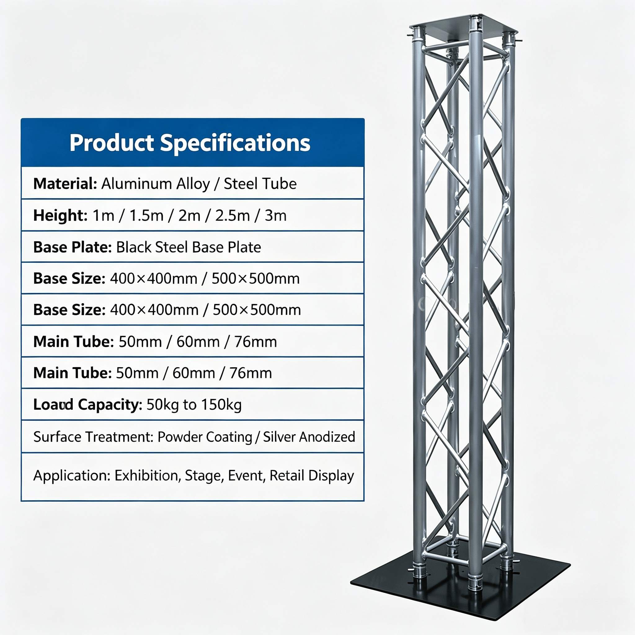 aluminum truss totem stand for party.jpg