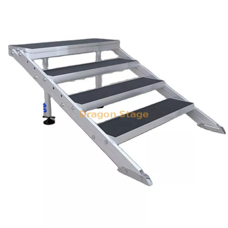 Aluminum Adjustable Portable Stage Stairs3.webp