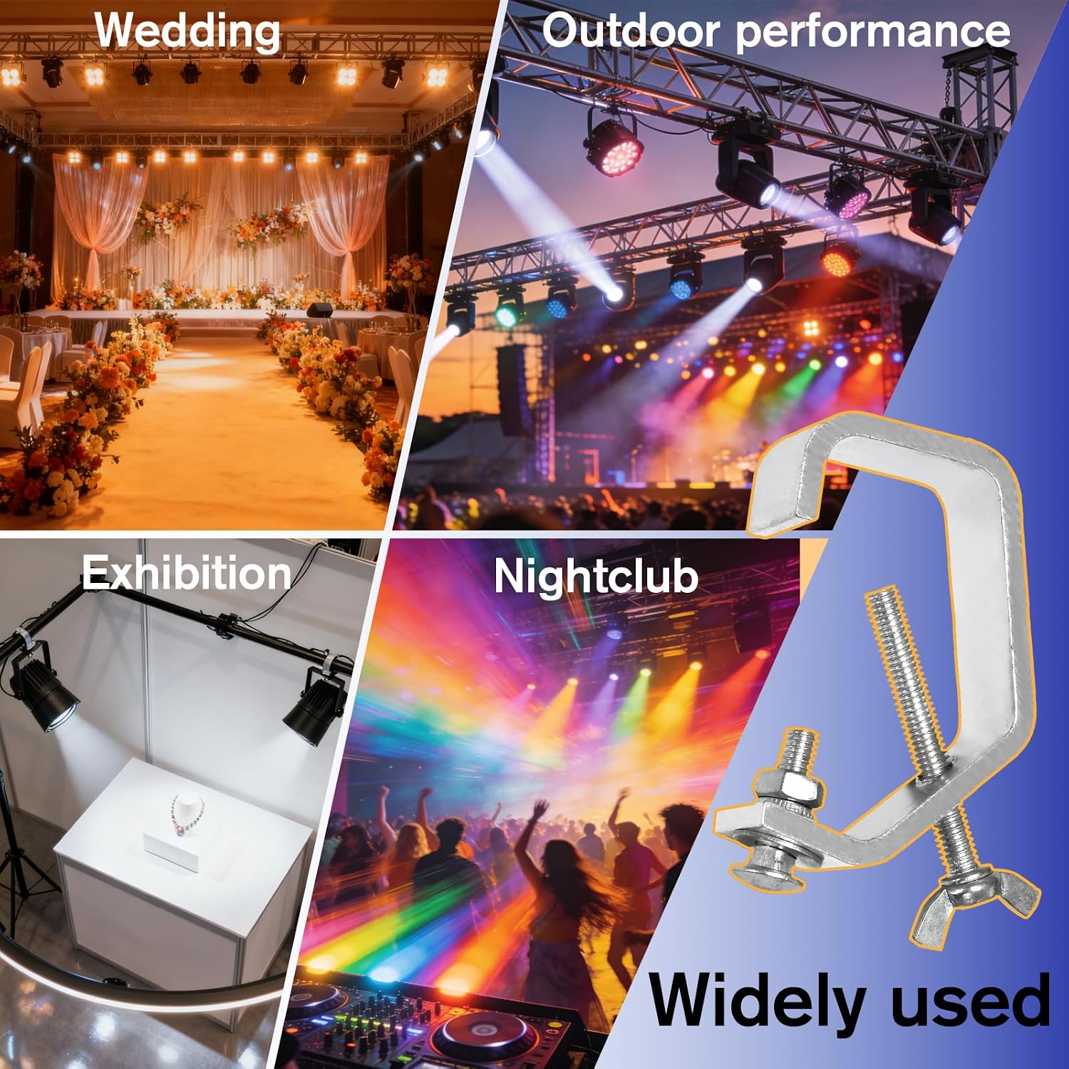 Stage Lighting Clamp Hook & Fitting Tool, Fits Truss6.jpg