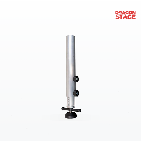Adjustable Quick Stage Legs with Swivel Feet | Aluminum Stage Height Adjustment Support