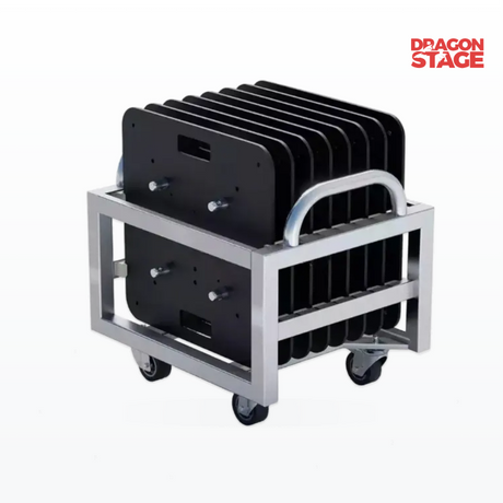 600×600mm Steel Truss Baseplate Dolly, Stores & Transports for Truss System Site Handling