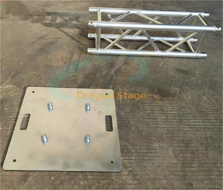 Aluminum Spigot Truss Aluminum Base Plate2.webp