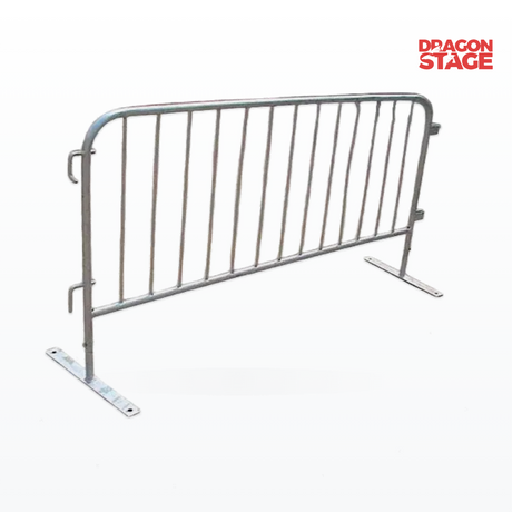Galvanized‑Steel Crowd‑Control Barrier Gate for Temporary Site Access Management