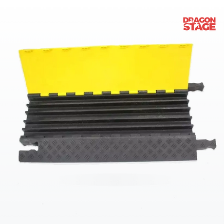 5-hole Rubber Cable Ramp Protective Board for Temporary Event Cable Management