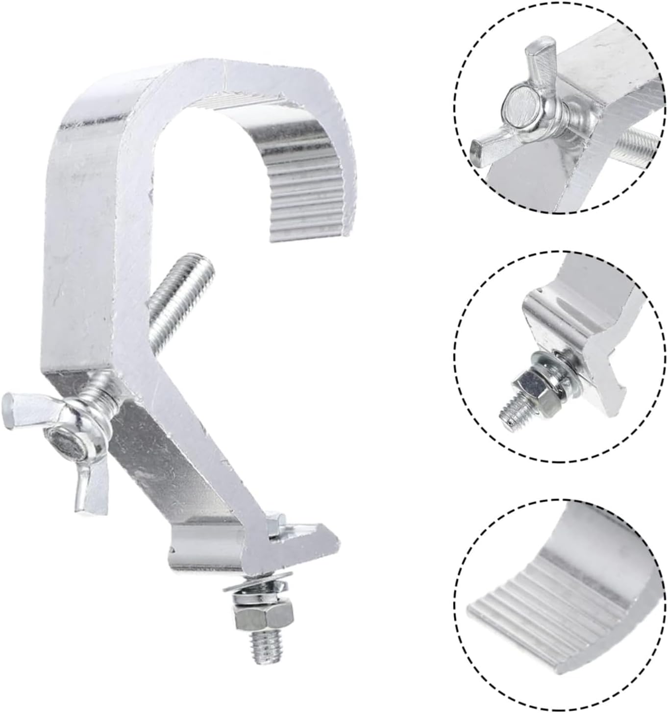 Anti-Slip Cast Aluminum Heavy-Duty Stage Lamp Clamp Hook Kit4.jpg