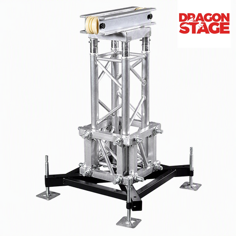 Aluminum Truss Tower with Full Support 289mm 389mm Complete lifting Tower System Rigging Set