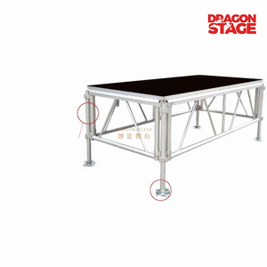 4' x 8' All-Terrain Height Adjustable Stage Platform